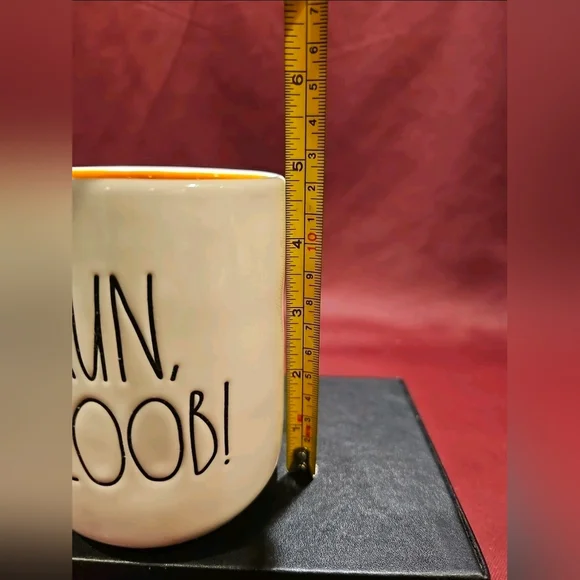 Rae Dunn Run Scoob! Scooby Doo 3D Ceramic Mug Shaggy Halloween - Picture 6 of 6